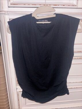 Abercrombie & Fitch Women's Black Modal Blend Tank ( A&F Modal Collection )